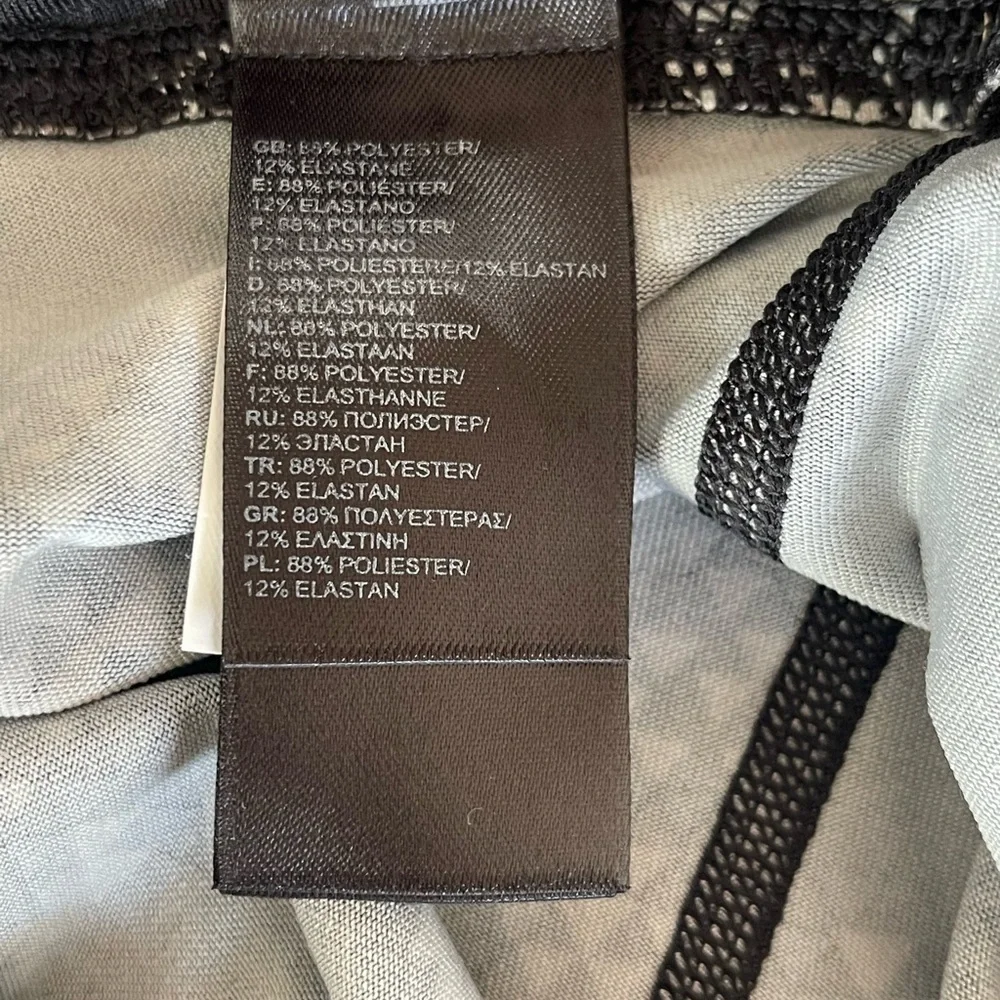 The North Face black and white leggings